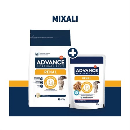 Advance Veterinary Diets Feline Renal 85 gr Alimento Umido Gatti in Gatti