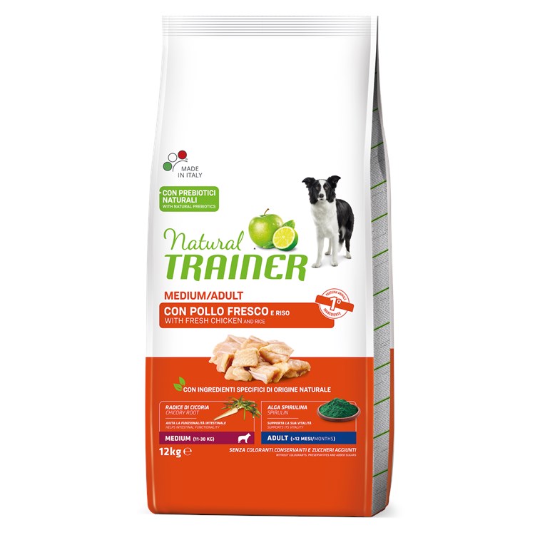 Natural Trainer Adult Medium Pollo Cane kg 3