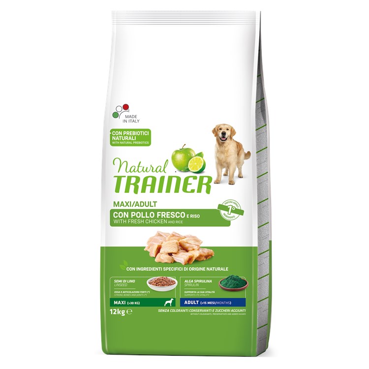 Natural Trainer Adult Maxi Pollo Cane kg 12