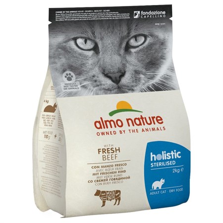 Almo Nature Sterilised Manzo 400 gr Crocchette Gatti in Gatti