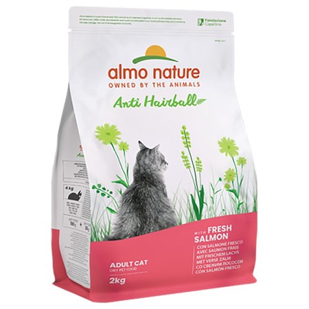 Almo Nature Anti Hairball Salmone 400 gr Crocchette per gatto in Gatti