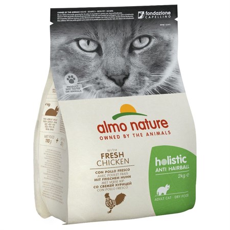 Almo Nature Anti Hairball Pollo 400 gr Crocchette per gatto in Gatti