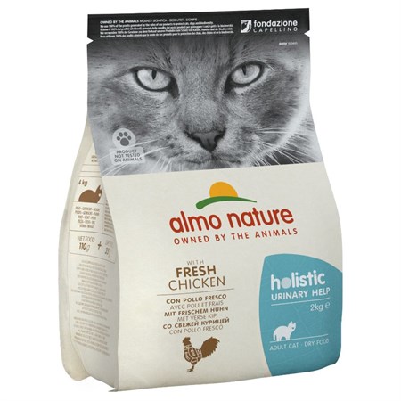 Almo Nature Urinary Help Pollo 2 kg Crocchette Per Gatto in Gatti