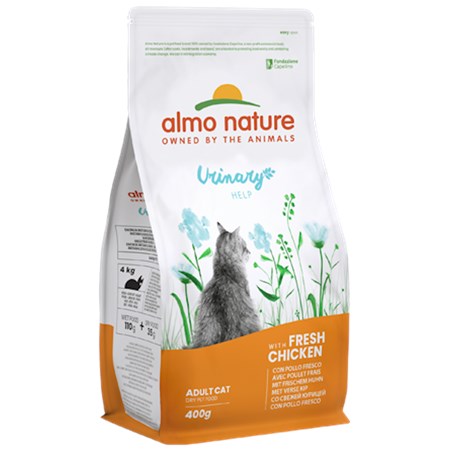 Almo Nature Urinary Help Pollo 2 kg Crocchette Per Gatto in Gatti