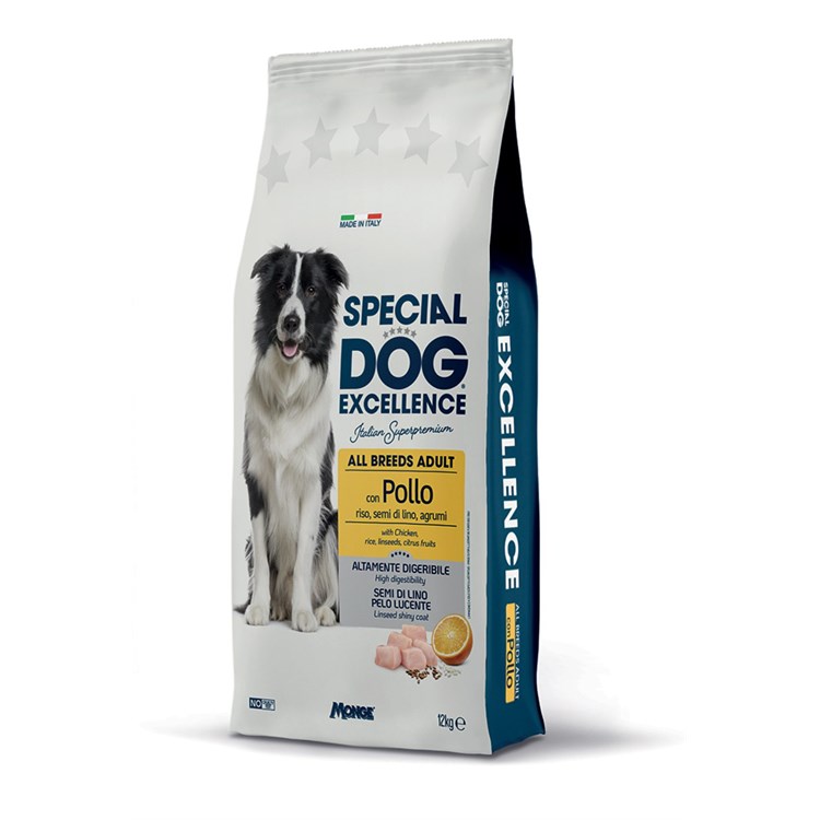 Monge Special Dog Excellence All Breeds Adult Pollo 12 kg Cani