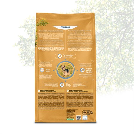 Forza 10 Mini Adult Pollo Patate 2 kg Crocchette Per Cani in Cani
