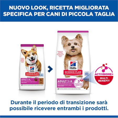Hill's Science Plan Small Mini Adult con Agnello 6 Kg Crocchette Per Cani in Cani