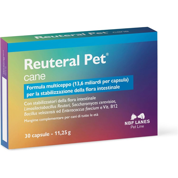 NBF Lanes Reuteral Pet 30 Capsule per Cani