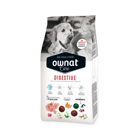 Ownat Care Digestive 10 Crocchette Per Cani in Cani
