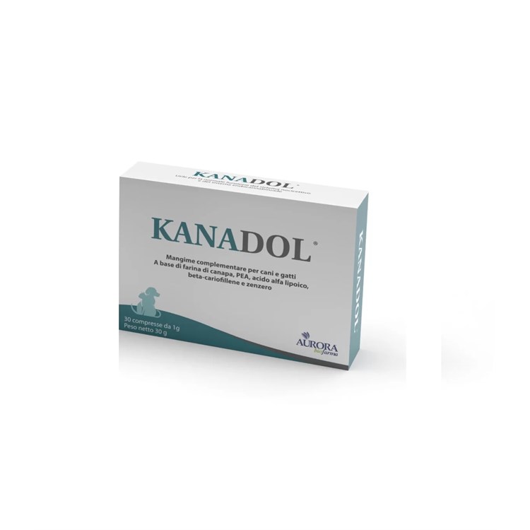 Aurora Biofama Kanadol Compresse 50 Compresse da 1 gr per Cani e Gatti