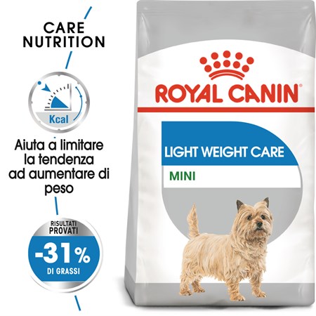 Royal Canin Mini Light Weight Care 1 Kg Per Cani in Cani