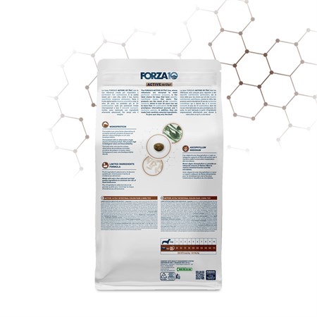 Forza 10 Active Vet Diet Intestinal Colon Fase 2 Mini Toy 1,5 kg Crocchette Per Cani in Cani