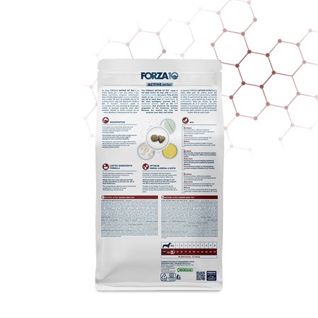 Forza 10 Active Vet Diet Mini Toy Dermo 1,5 kg Crocchette Per Cani in Cani