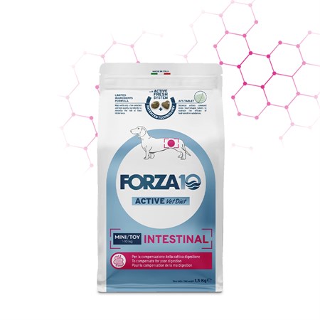 Forza 10 Active Vet Diet Mini Intestinal 1,5 kg Crocchette Per Cani in Cani