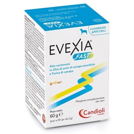 Candioli Evexia Fast 50 Compresse Per Cani in Cani