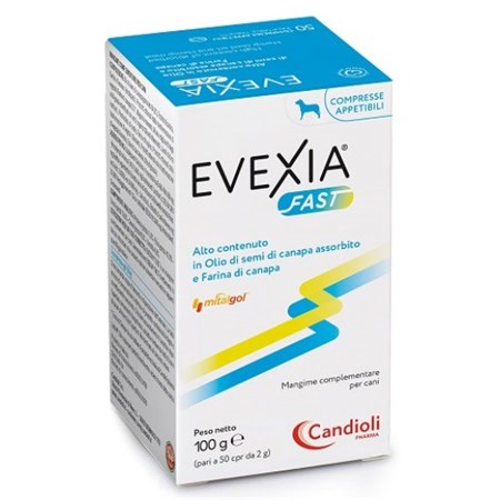 Candioli Evexia Fast 50 Compresse Per Cani in Cani