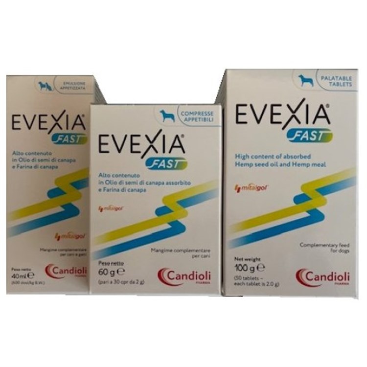 Candioli Evexia Fast 50 Compresse Per Cani