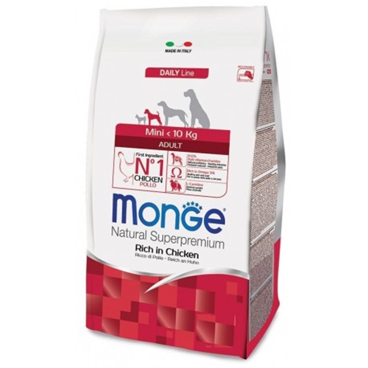 Monge Superpremium Mini Adult Cane 7,5 kg Gusto Pollo