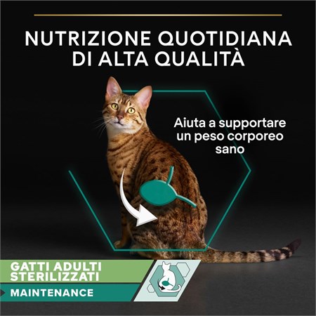 Purina Pro Plan Cat Adult Sterilised Multipack 10X85 Gr Bustine in Gelatina Con Tacchino in Gatti