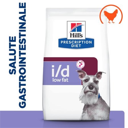 Hill's Prescription Diet i/d Low Fat Digestive Care 12 Kg Per Cane DANNEGGIATO in Cani