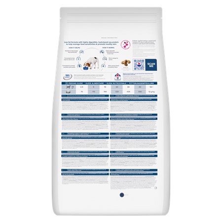 Hill's Prescription Diet Z/D Low Fat 1,5 kg Crocchette Per Cani in Cani