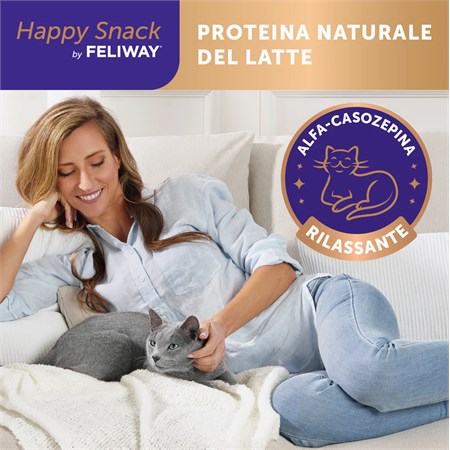 Feliway Happy Snack 6 stick Per Gatti Con Salmone in Gatti