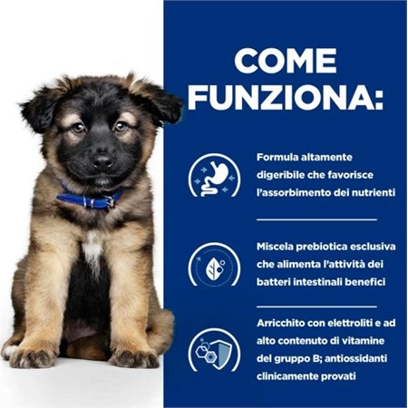 Hill's Prescription Diet i/D PUPPY Digestive Care 1,5 kg Gastro per Cane Cucciolo in Cani