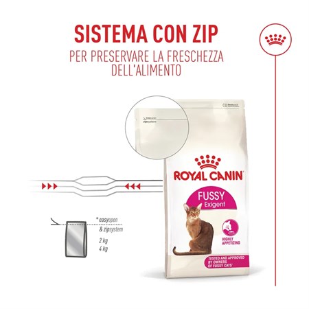 Royal Canin Fussy Exigent 2 Kg Crocchette Per Gatto in Gatti