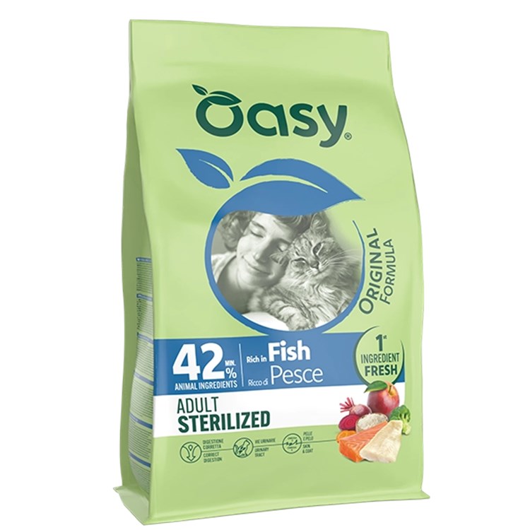 Oasy Cat Superior Formula Sterilized Tonno 6 Kg Per Gatti