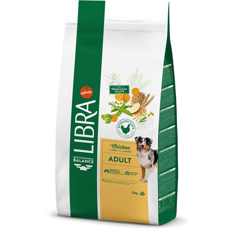 Libra Dog Adult Medium/Maxi Pollo 12kg in Cani