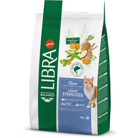 Libra Cat Adult Sterilised Tonno 10kg in Gatti