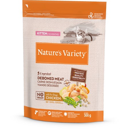 Nature's Variety Cat No Grain Kitten Pollo 300g in Gatti