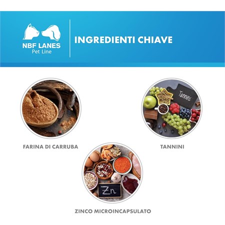 NBF Lanes Carobin Pet Forte MINI 15 Compresse Per Cani E Gatti in Cani