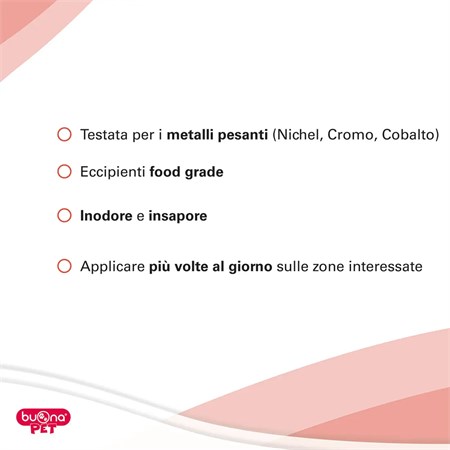 Buona Pet Dermatina D Fluida 100ml in Gatti