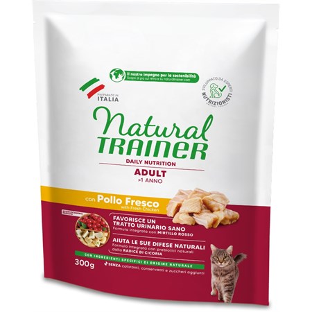 Natural Trainer Adult con Pollo 300 gr per Gatti in Gatti