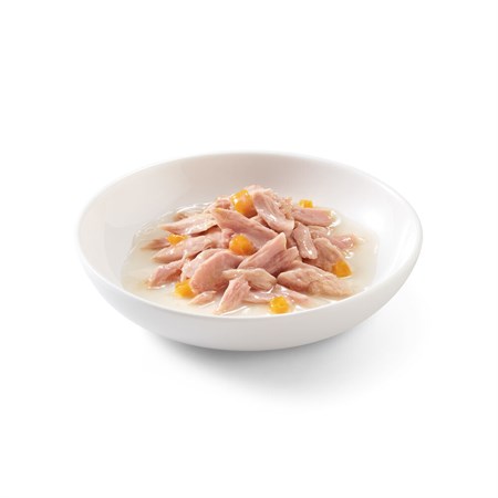 Schesir Complements Tonnetto con Zucca in Brodo 70g Scatoletta Per Gatti in Gatti