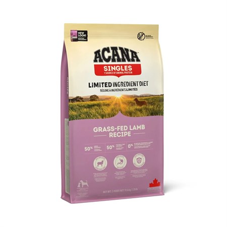 acana agnello e mela dog 11 4 kg grass fed lamb monoproteico per cane