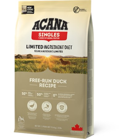 acana dog duck pear monoproteico 11 4 kg anatra e pera per cane