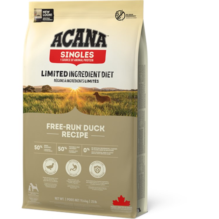 Acana Dog Duck Pear MonoProteico 11,4 Kg Anatra e Pera Per Cane