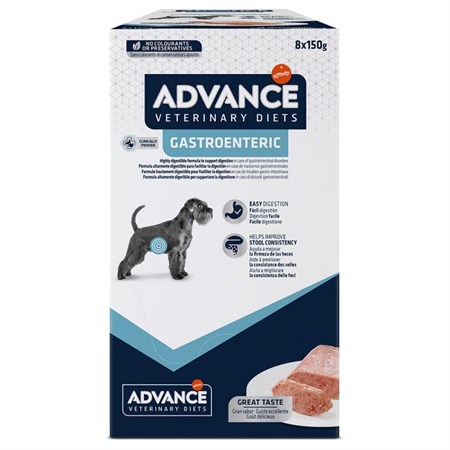 advance veterinary diets dog gastroenteric 150 gr alimento umido cani