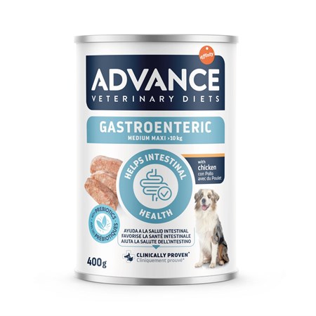 advance veterinary diets dog gastroenteric 400 gr barattolo umido per cani