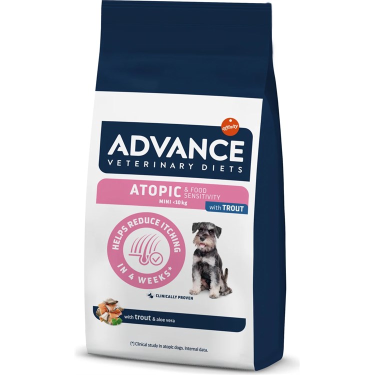 Advance Veterinary Diets Mini Atopic Trota 1,5 kg Cane