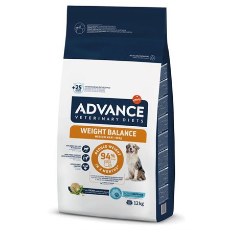 advance veterinary diets weight balance medium maxi 10 kg 3 kg
