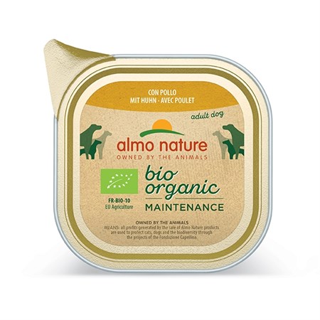 almo nature bio organic pollo 300 gr per cane