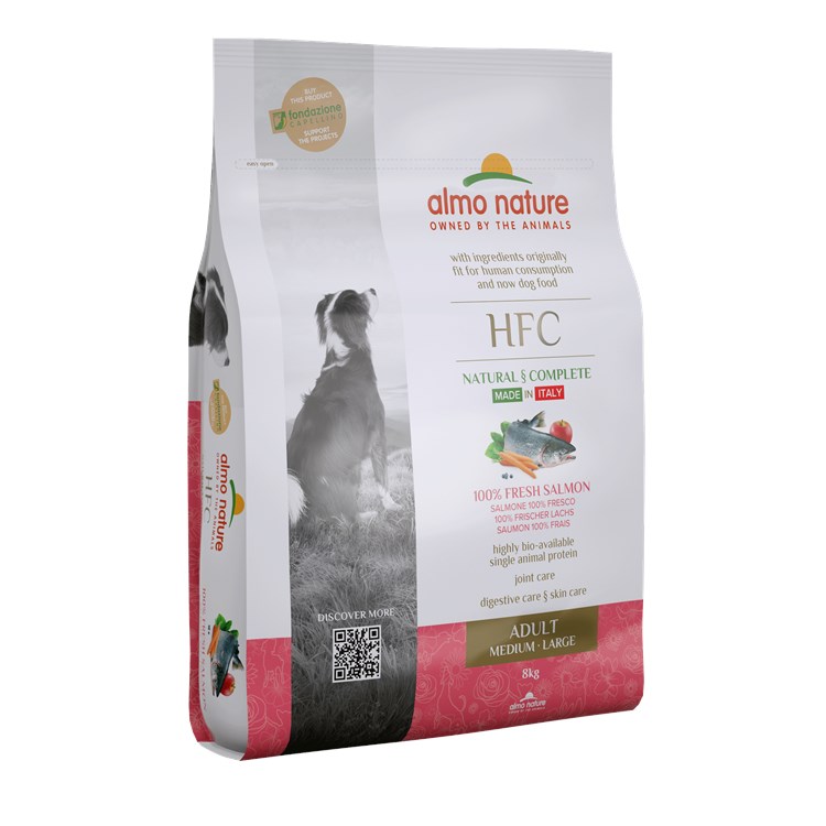 Almo Nature Dog HFC Adult Medium Large Salmone 8 kg