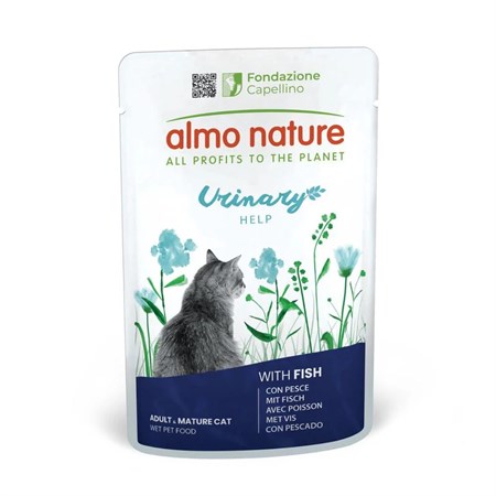 almo nature functional urinary pesce umido per gatto 70 gr