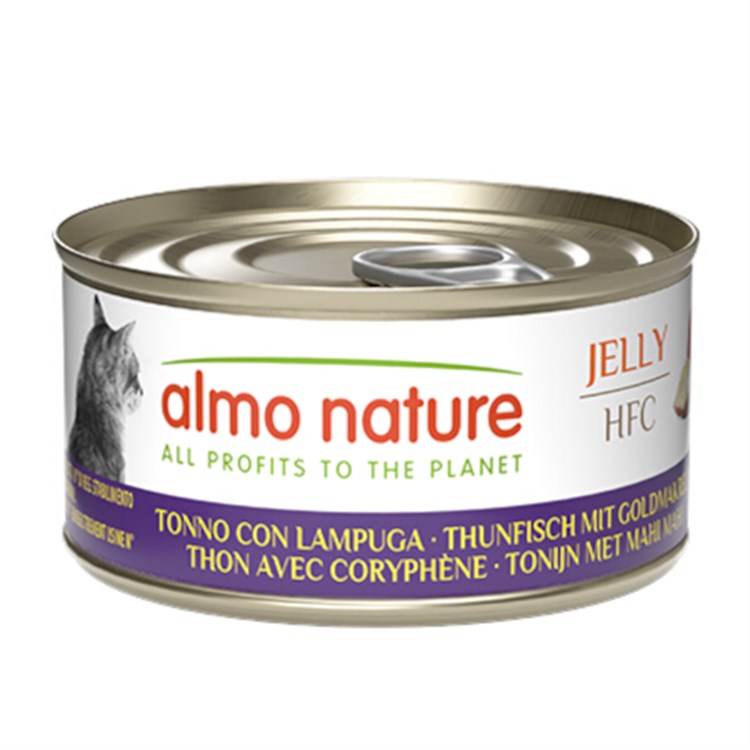 Almo Nature Hfc Jelly Tonno Con Lampuga 70 gr Per Gatti