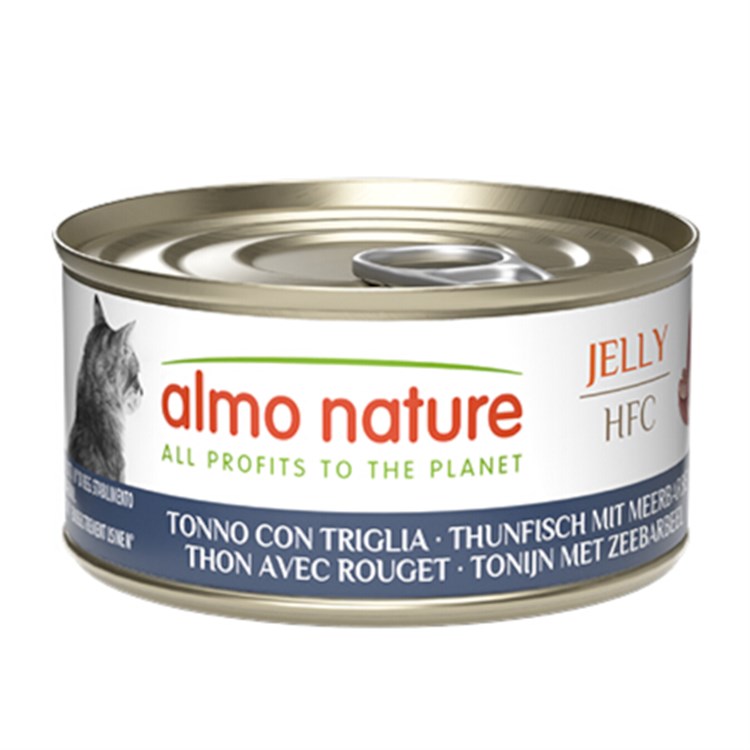 Almo Nature Hfc Jelly Tonno Con Triglia 70 gr Per Gatti
