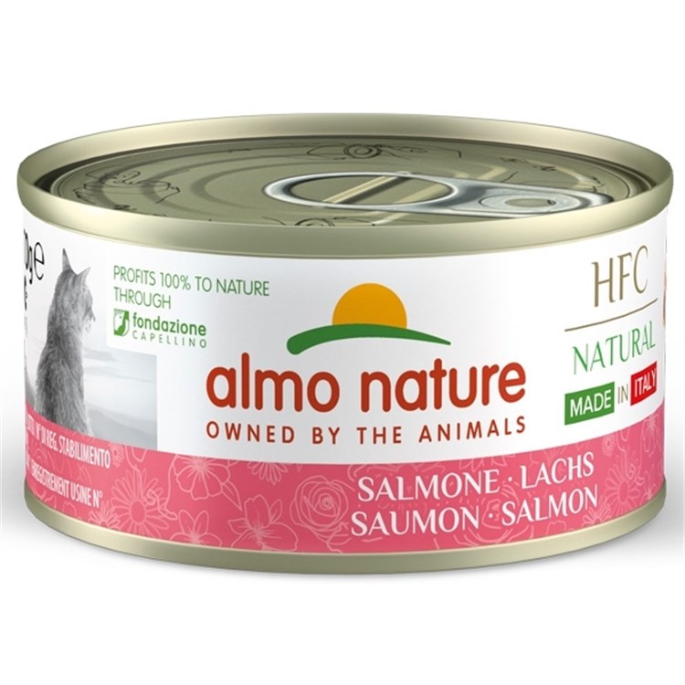 Almo Nature HFC Made In Italy Salmone 70 gr Umido Gatto