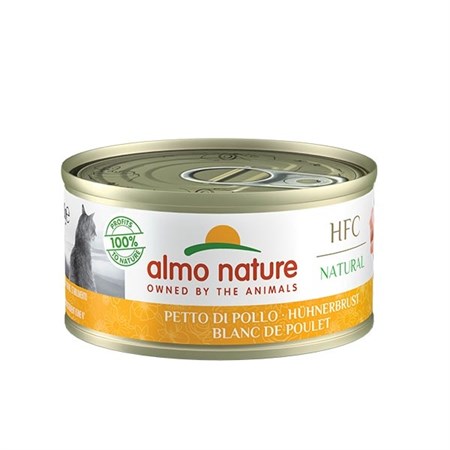almo nature hfc natural petto di pollo 70 gr cibo per gatti